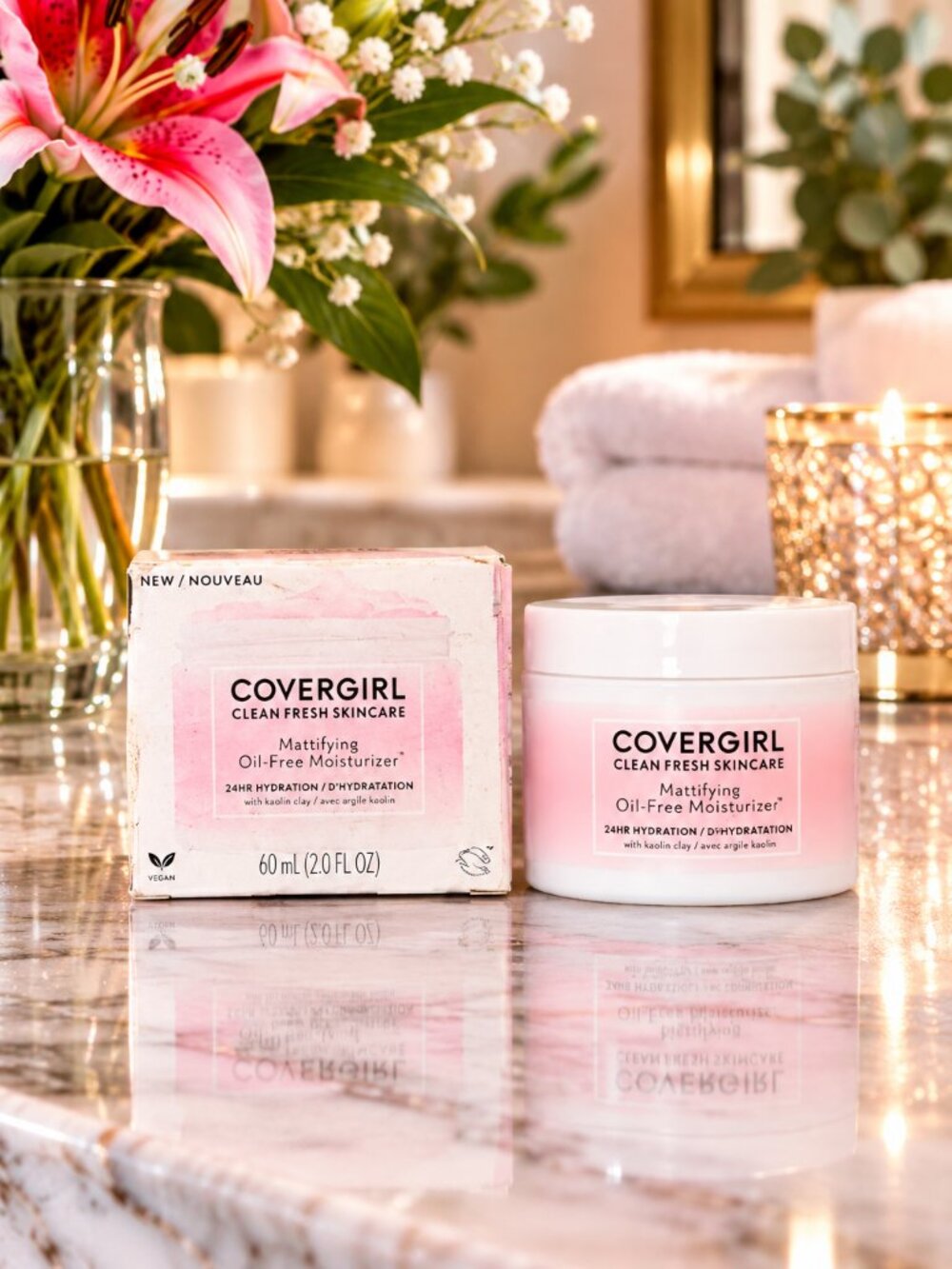 CoverGirl Mattifying Oil-Free Moisturizer, NEW